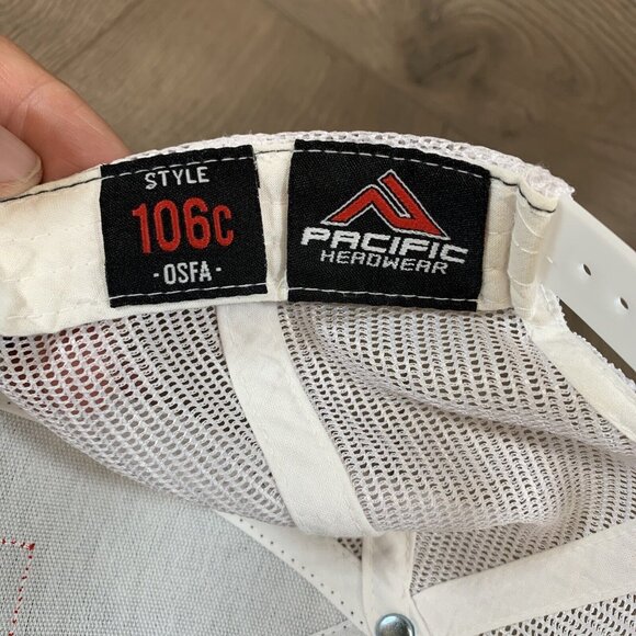 Seminole Butane Co Hat Mesh Gray/White Snapback - Picture 7 of 9